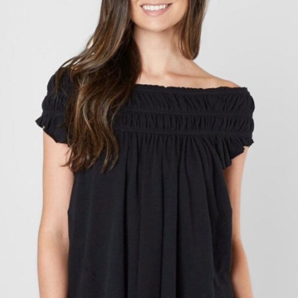 Free People We the Free Coconut Top black large